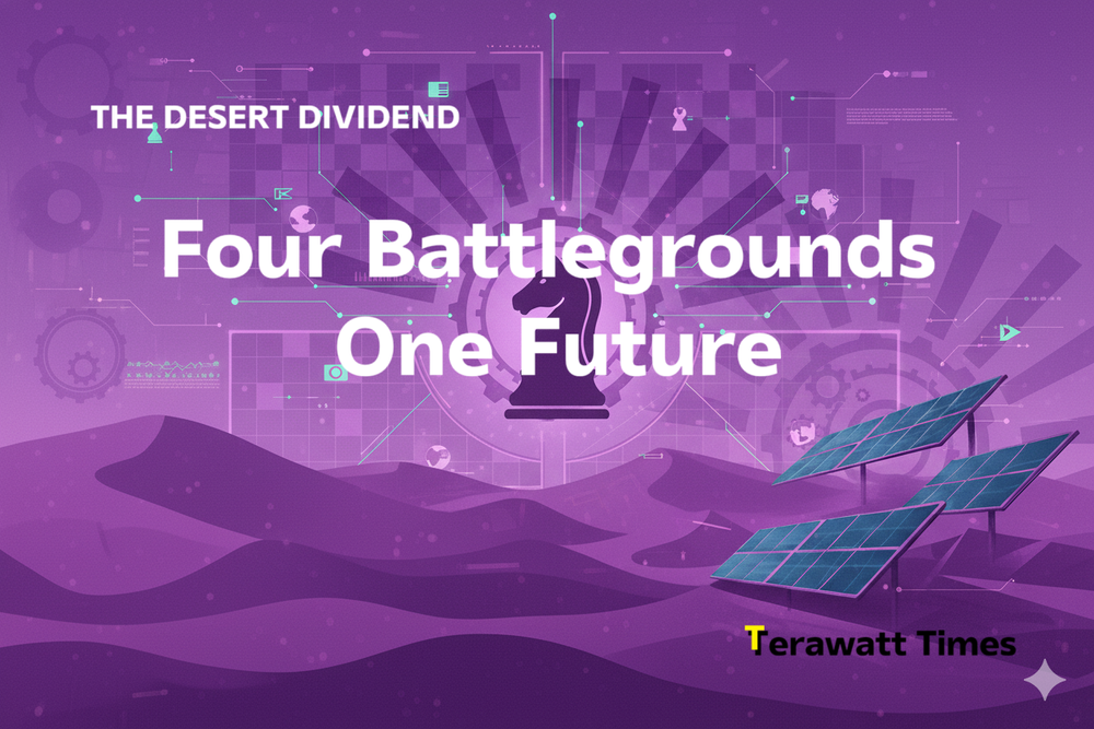 Cuatro frentes, un solo futuro: la carrera global por dominar el arbitraje ecológico